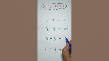 Maths puzzle 🧩# trending shorts # Viral # Youtube shorts # Brain Test 🧠🤔# Viral # Math tricks #