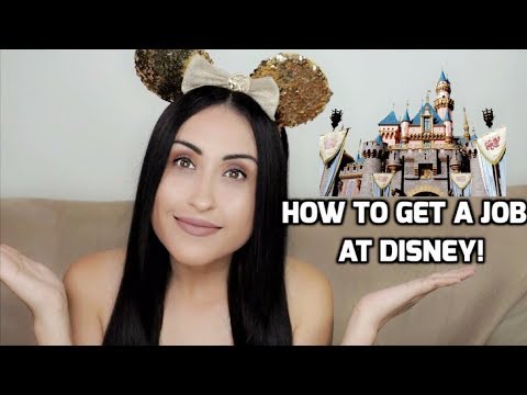 HOW TO GET A JOB AT DISNEY! | Danielle Materra