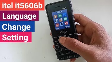 itel it5606b language change settings