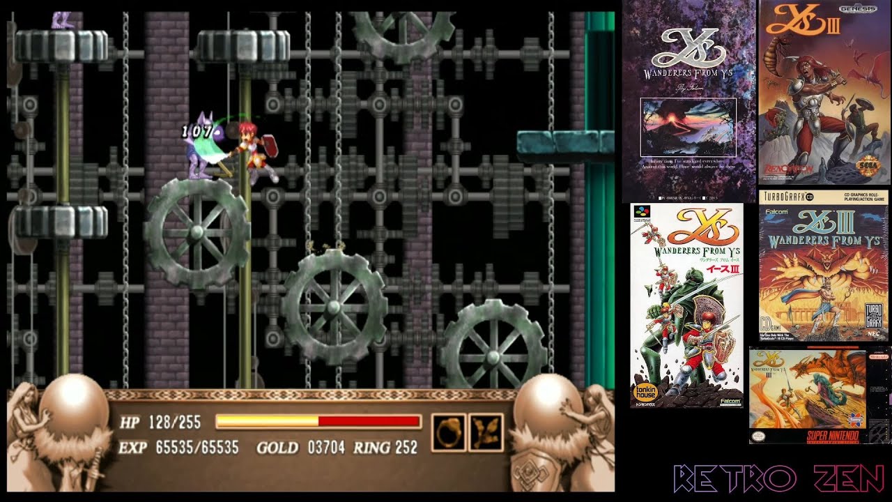Ys III: Wanderers from Ys - Part 1/2 - PS2 - イースIII