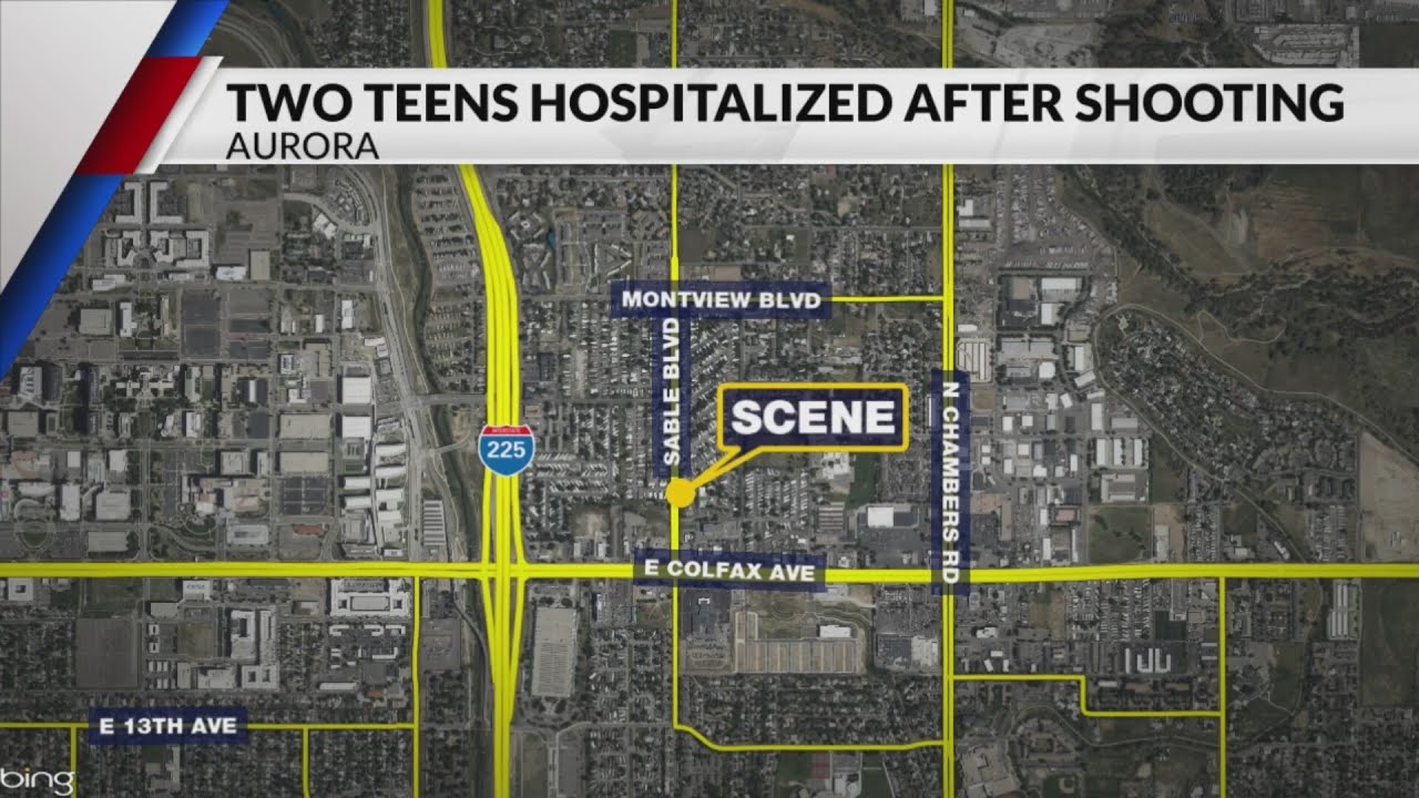2 teens hospitalized after shooting - YouTube