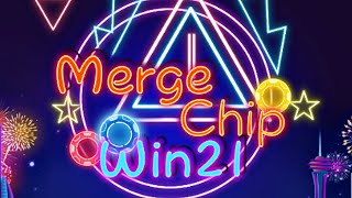 Merge Chips Win 21 Mobile Game | Gameplay Android & Apk screenshot 3