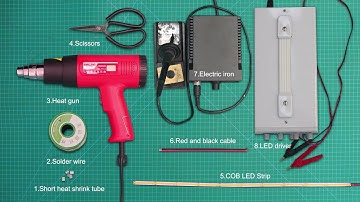 How to Solder, Cut, and Join COB LED Strip Lights | Step-by-Step Guide