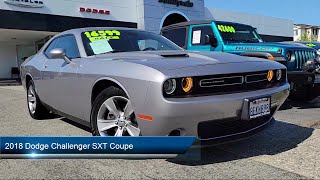 2018 Dodge Challenger SXT Coupe Sunnyvale  Palo Alto  Los Altos  redwood City  Cupertino