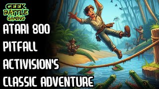 Pitfall | Atari 800 Review | The 400 Mini | Activision Classic Adventure
