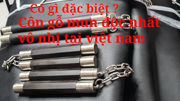 Côn Gỗ mun độc lạ nhất việt nam Toankungfu