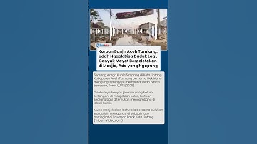 Korban Banjir Aceh Tamiang Ungkap Kondisi Memprihatinkan Pascabanjir: Banyak Mayat Tergeletak