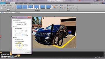 How to size an overlay watermark in Snag It