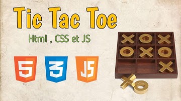 Tutoriel de Morpion (Tic Tac Toe)  avec HTML ,CSS et JS  .  #programming
