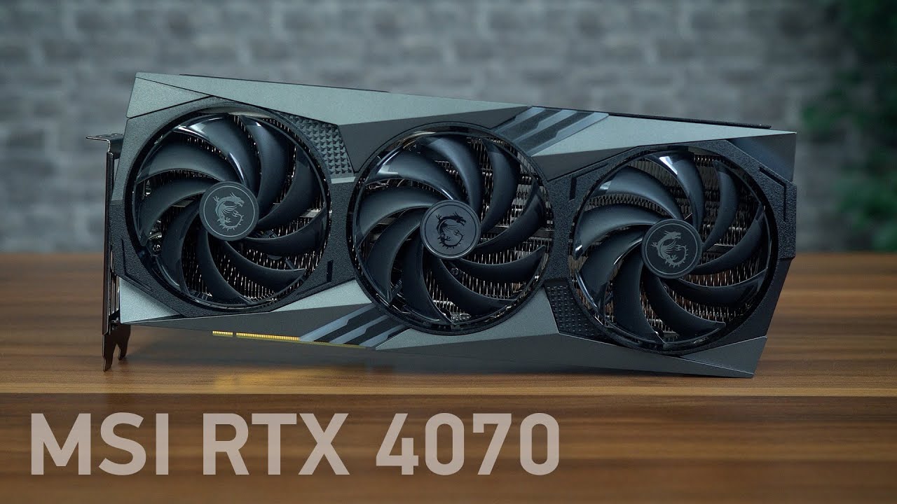 MSI GeForce RTX 4070 GAMING X TRIO 12G İncelemesi - YouTube