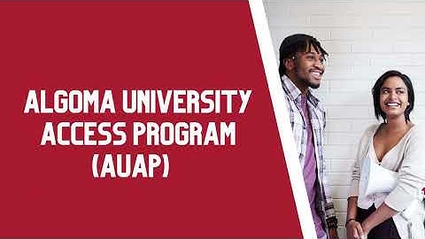 Algoma University Access Program (AUAP)