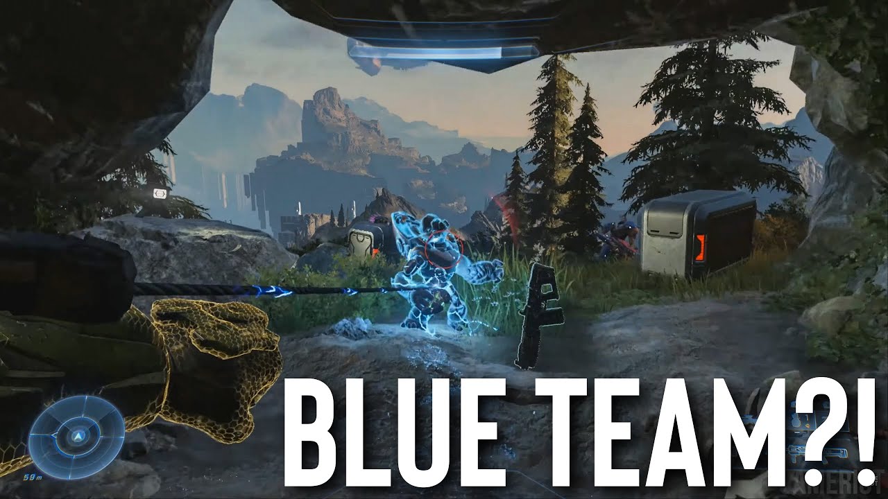 halo infinite, halo infinite blue team, where is blue team...