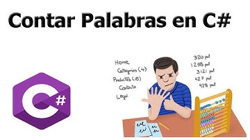 Contador de palabras en C sharp | Como contar letras o caracteres en C#💪💾⌨💻