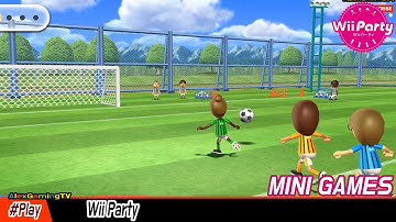 Wii Party - Battle of Mini Games ( Master CPU ) Player Brenda vs Akira vs Emma vs Steph  [1080P]