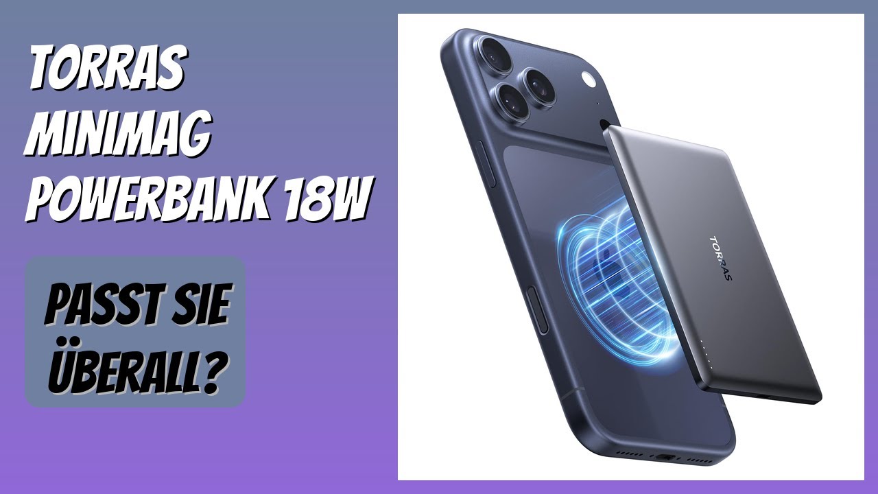 BEWERTUNG (2025): TORRAS MiniMag Powerbank 18W. WESENTLICHE Einzelheiten