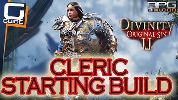 DIVINITY OS 2 - How to build Cleric for Fort Joy & Hollow Marshes