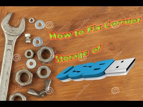 How To Fix USB Storage Error (Windows 10) - FIXING CORRUPT STORAGE OF USB