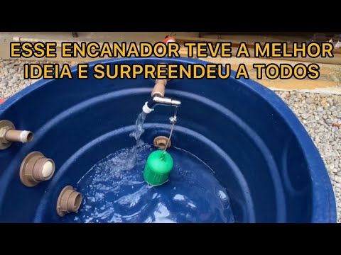 Esse encanador surpreendeu a todos criando essa bóia.