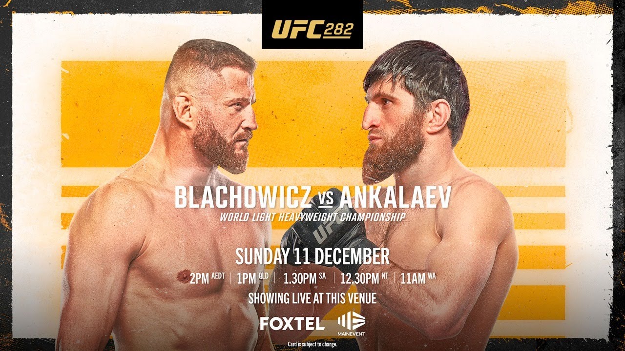 UFC 282 LIVE BLACHOWICZ VS ANKALAEV LIVESTREAM and FULL FIGHT COMPANION