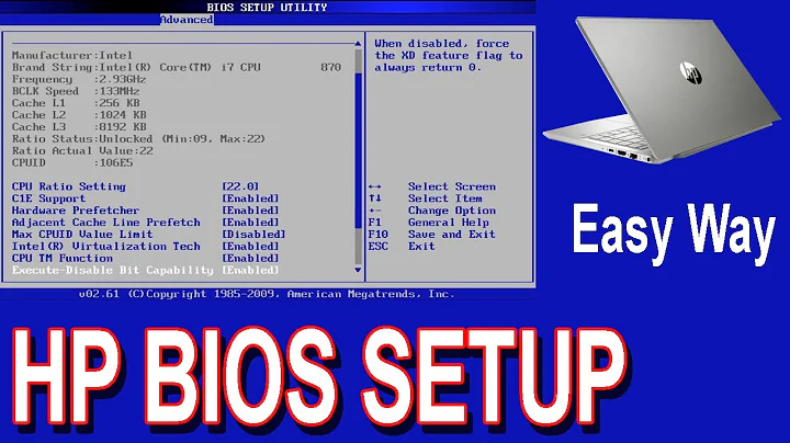 HP Laptop BIOS Setup | how to enter bios on hp laptop | how to open bios setup in hp laptop