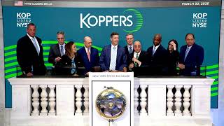 The NYSE welcomes Koppers Holdings Inc. to ring the Closing Bell