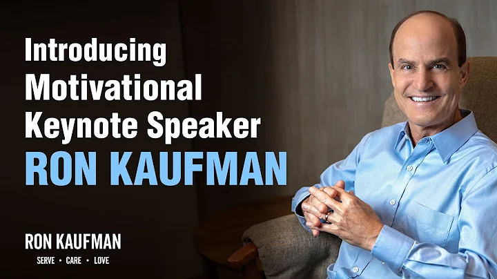 Ron Kaufman - Motivational Keynote Speaker on Customer Service - Uplifting Service Worldwide