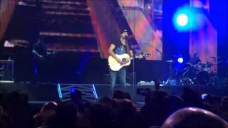 Luke Bryan at C2C 2015 with Roller-coaster