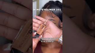 EYELINER 101 : HOW TO DO WING EYELINER FOR BEGINNERS #wingeyeliner #eyeliner #eyelinerforbeginners