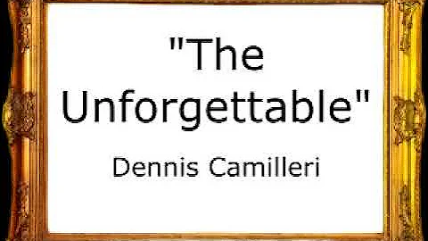 The Unforgettable - Dennis Camilleri [Pasodoble]