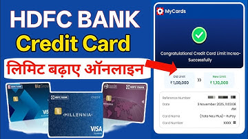 HDFC Credit Card Limit Increase Online – No Documents Needed in 2 Minutes