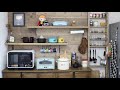 【キッチンツアー】お気に入りのDIYキッチン棚と収納、調理器具を紹介します！！