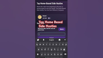 Top Home Based Side Hustles #tapswap #tapswapcode #viralvideo #shortvideo #trending #shorts #reels