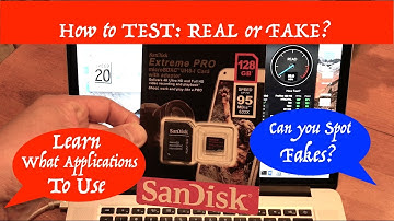 Can you Spot Fake SD Cards? How to Test Memory Cards and what Applications to use