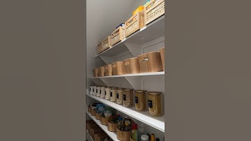 Pantry organization part 5! #pantry #organization #organizewithme #aesthetic  #asmr #restock #home