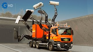 The Most Advanced Cleaning Trucks and Machinery you need to see ▶ Tunnel Washer Truck