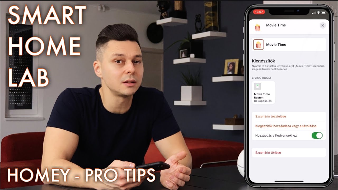 OkosOtthon Labor - Homey - Pro tippek - YouTube