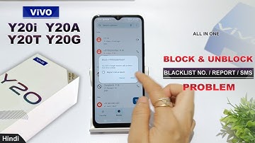 How to block unknown calls in vivo y20t, y20g, y20a, y20i | vivo y20 call unlock kaise kare