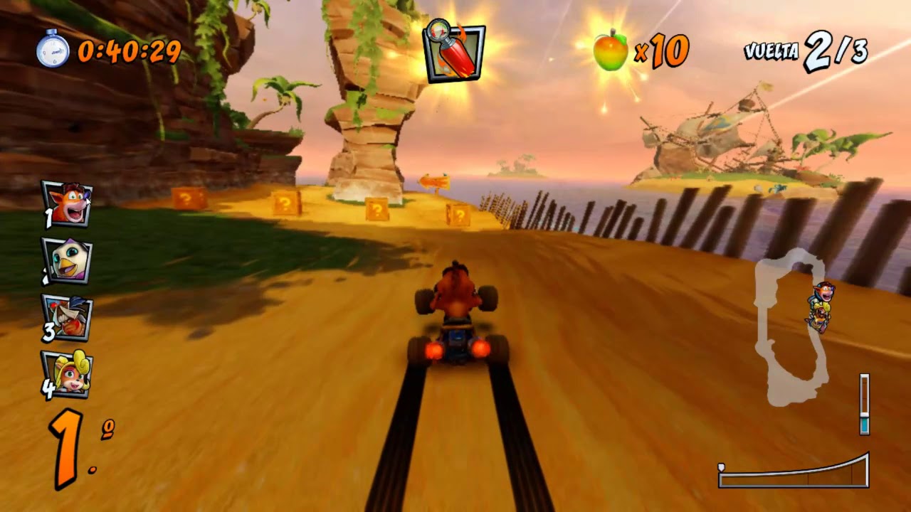 Crash Team Racing PSP. Игры для эмулятора yuzu