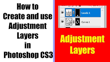 How to Create and use Adjustment Layers in Photoshop CS3 | THE IMAGING