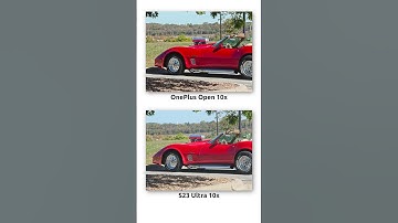 S23 Ultra vs OnePlus Open Zoom Test