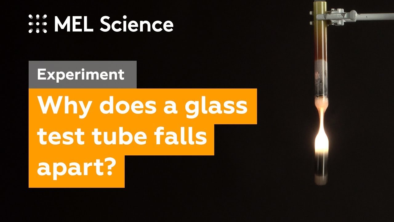 Experiment How to carve glass by the heat of a reaction YouTube