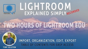 Lightroom Explained Simply - Complete Workshop REPLAY