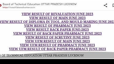 polytechnic recheck revaluation result आ गया जल्दी देखे result official link#bteup#rechek#reevalua