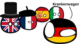 How German Sounds Compared to Other Languages - Countryballs