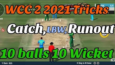 How to Take Wickets in WCC2 2021|Bowling tricks|WCC2 V2.9.4 2021 Gameplay  #WCC2 #GAMING