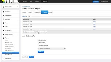 Moving Secure Zone Subscribers in Business Catalyst