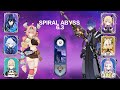 C0 Varesa electro-charge &amp; C0 Flins | Spiral Abyss 6.3 Floor 12 | Genshin Impact 