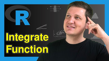 Integrate Function in R (Example) | How to Apply integrate() to Get Integral | User-Defined Function