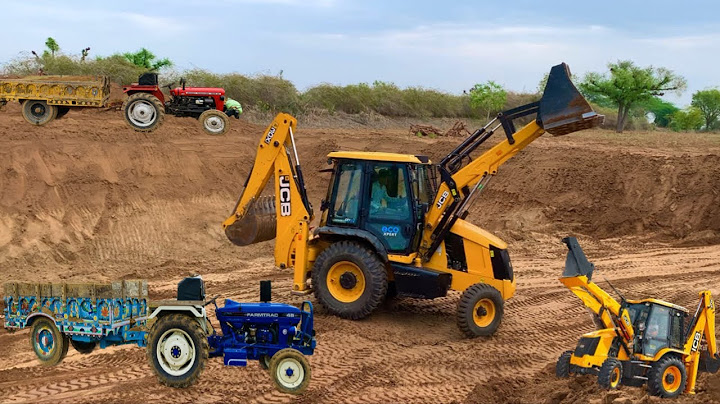 JCB 3dx Backhoe Loading Mud in 2 Tata Truck For Making Govt Yojana Pond #jcb #jcb3dx #jcbvideo