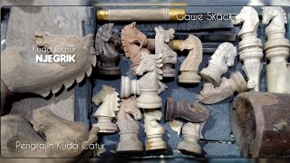 Membuat Kuda Catur Jegrik|Gawe_Skack|Chess Maker